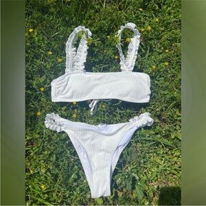 ♥️ 5x$15 Cupshe white bikini